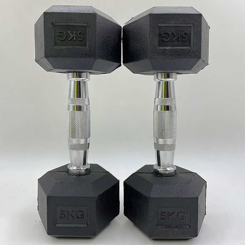 3 Pairs Hex Dumbbells Set 45KG - 5KG 7.5KG 10KG in Pairs New (EZ211-COMBO45) - www.ezyliving.co.nz