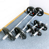 1.2m 4ft Straight Bar+Curl Bar+Dumbbell Bars+40KG Rubber Metal Plates 50mm (EZ043C40KG-040-1-2-8) - www.ezyliving.co.nz