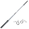 120KG Barbell Combo: 2.2m Olympic Bar 20KG+100KG Rubber Coating Plates - www.ezyliving.co.nz