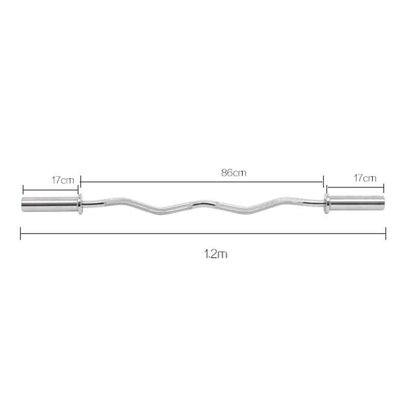 36KG COMBO: Olympic Curl Bar 1.2m + 30KG Rubber Weights(5KGx2, 10KGx2 plates) - www.ezyliving.co.nz