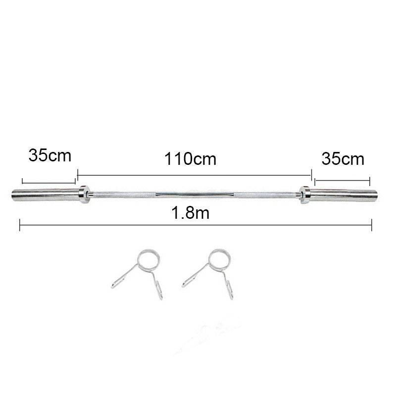 52KG Barbell Combo: 40KG Rubber Coating Plates+1.8m Olympic Bar 6ft 50mm - www.ezyliving.co.nz