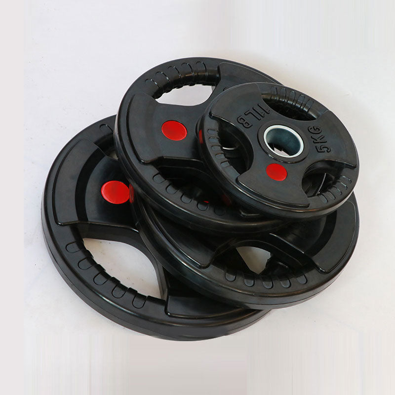 20KGx2 Tri-Grip Rubber Plates Weights 50mm Olympic (EZ043-6X2) - www.ezyliving.co.nz