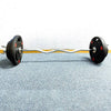 36KG COMBO: Olympic Curl Bar 1.2m + 30KG Rubber Weights(5KGx2, 10KGx2 plates) - www.ezyliving.co.nz