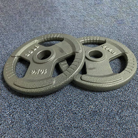 15KGx2 Cast Metal Plates/ Solid Grip 50mm Olympic Barbell Plates(EZ059-4x2) - www.ezyliving.co.nz