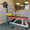Squat Rack+Foldabele Bench+2.2m Bar 16KG+50kg weight Home Gym (EZ062+053+66KG) - www.ezyliving.co.nz