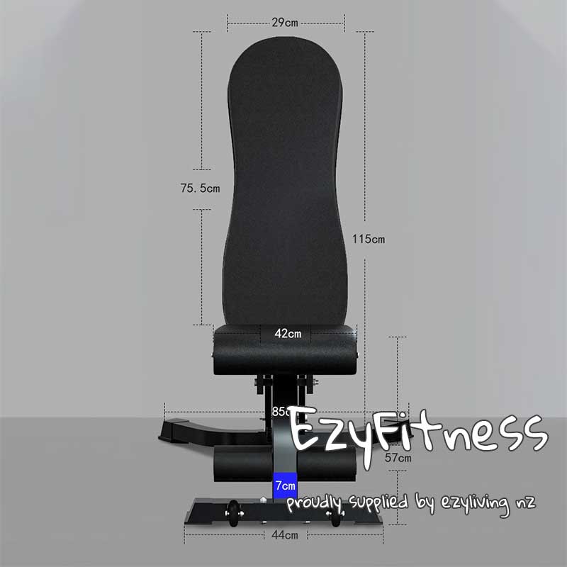 Fid Bench/ Adjustable Workout Bench Solid Frame (EZ074) - www.ezyliving.co.nz