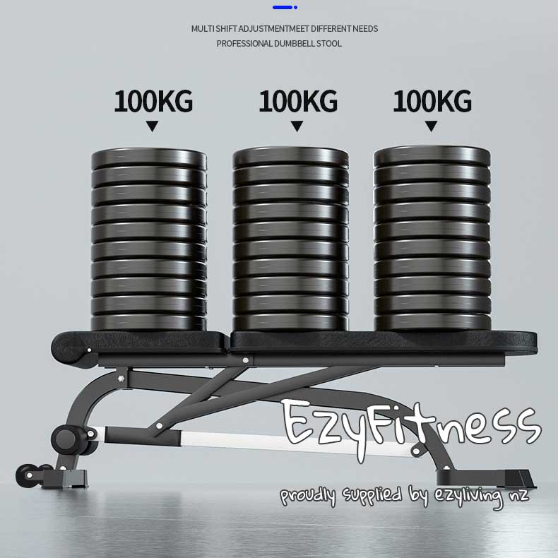 Fid Bench/ Adjustable Workout Bench Solid Frame (EZ074) - www.ezyliving.co.nz