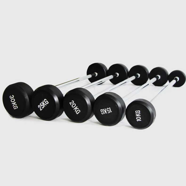 Fixed Barbell Weights (EZ131) Straight - www.ezyliving.co.nz