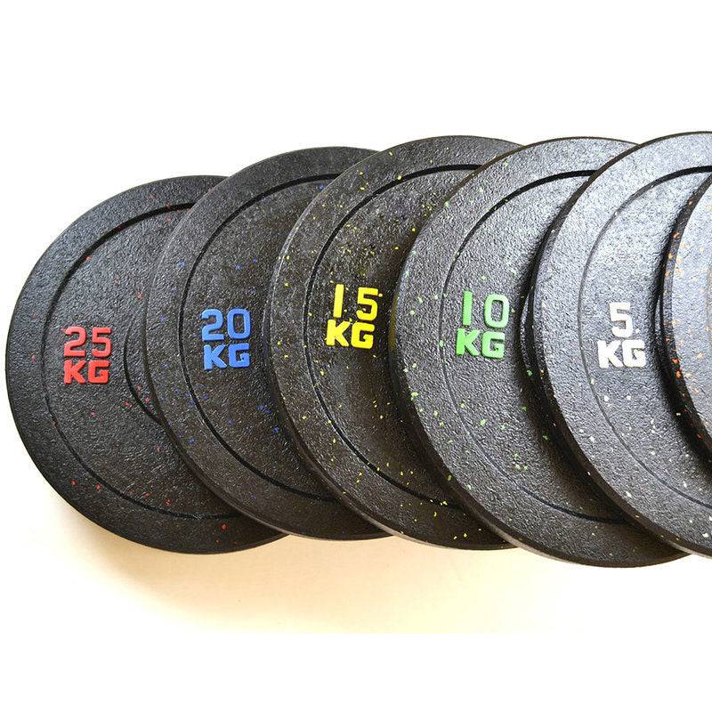 100KG Set - Bumper Weights Plates D:45cm 5cm Olympic (EZ221C100) - www.ezyliving.co.nz