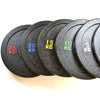 120KG Set - Bumper Weights Plates D:45cm 5cm Olympic (EZ221C120KG) - www.ezyliving.co.nz