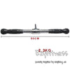 (EZ156) Bicep Bar/ Revolving Straight Lat Bar Smith Cable Machine Attachment - www.ezyliving.co.nz