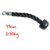 (EZ162-1) Single Triceps Rope Pull Down Rope Cable Machine Attachment HOMEGYM - www.ezyliving.co.nz