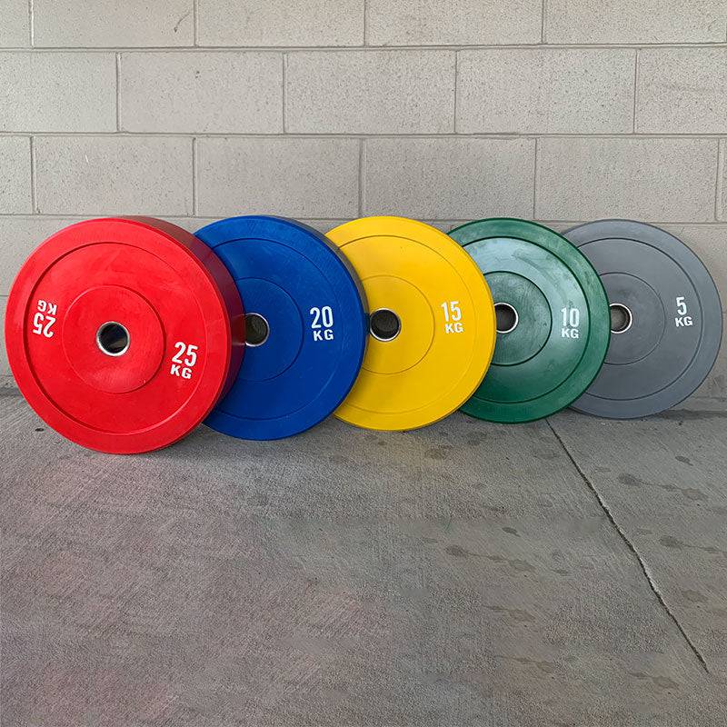 Color Bumper Plates D:445mm 50mm Olympic (EZ166) - www.ezyliving.co.nz