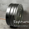 1000lbs 7ft Olympic Bar + 150KG Bumper Plates Black Rubber Combo - www.ezyliving.co.nz