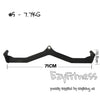5 pieces Pro Grip Lat Pulldown Bar/ Lat Bar/ Tricep Lat Pull Down Bars (EZ169) - www.ezyliving.co.nz
