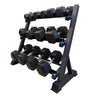 195KG Hex Dumbbells Combo+3-Tire Dumbbell Rack (EZ211C195KG-047) 6 pairs - www.ezyliving.co.nz