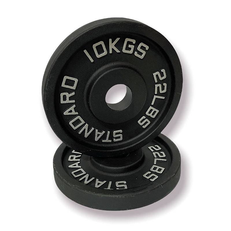 90KG Cast Iron Plates 50mm Olympic (EZ220C90KG) 10KGx2 15KGx2 20KGx2 - www.ezyliving.co.nz