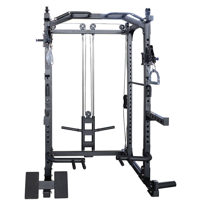 Power Cage with Adjustable Pully Multi Function Heavy Duty (2.1m) (EZ231) - www.ezyliving.co.nz