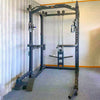 Power Cage with Adjustable Pully Multi Function Heavy Duty (2.1m) (EZ231) - www.ezyliving.co.nz