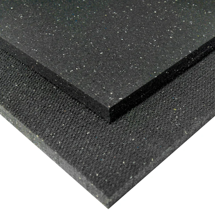 Rubber Gym Floor Tile - 1m x 1m x 15mm - www.ezyliving.co.nz