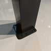 Louvred Black Colour Pergola 3x3m with 3 Zipped Blinds Set - www.ezyliving.co.nz
