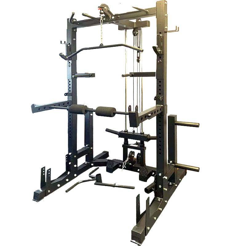 EZYPRO Squat Rack +Bench+100KG Plates+Barbell Bar - www.ezyliving.co.nz