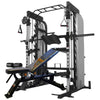 EZYPRO Smith Machine+Adjustable Bench 160KG Weights - www.ezyliving.co.nz