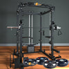 Smith Machine / Full Frame Power Cage + 100KG Weights (EZ142+043) - www.ezyliving.co.nz