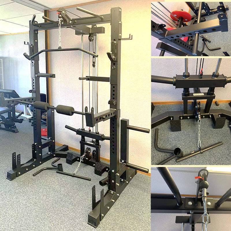 EZYPRO Squat Rack with Workout Bench - www.ezyliving.co.nz
