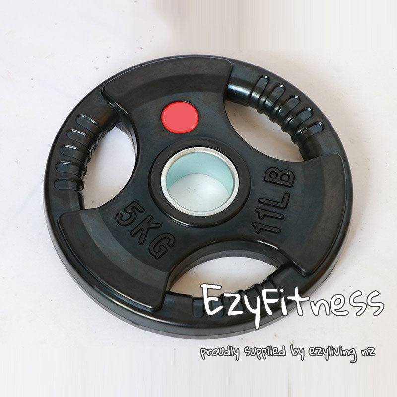 56KG Barbell Combo: 2.2m 16KG Bar 50mm Olympic+40KG Rubber Coating Plates - www.ezyliving.co.nz