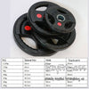 60KG Set - Rubber Coating Barbells Plates 50mm (EZ043C60KG) - www.ezyliving.co.nz