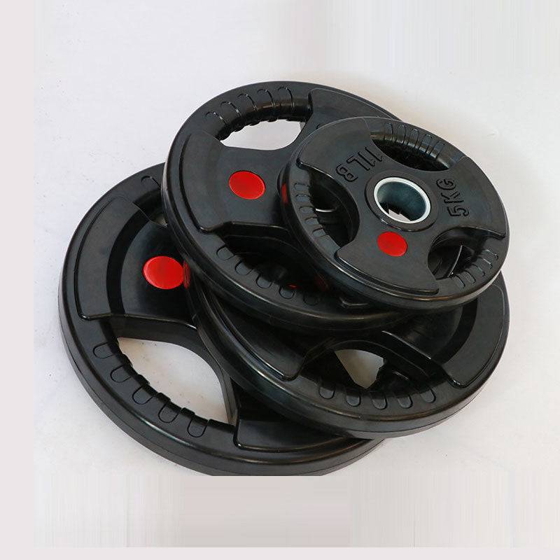 100KG Barbell Combo: 2.2m Olympic Bar + 80KG Rubber Coating Plates - www.ezyliving.co.nz
