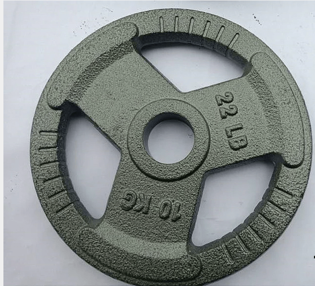 10KGx2 Cast Metal Plates/ Solid Grip 50mm Olympic Barbell Plates(EZ059-3x2) - www.ezyliving.co.nz